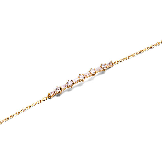 Sterling Silver Gold-plated Bracelet