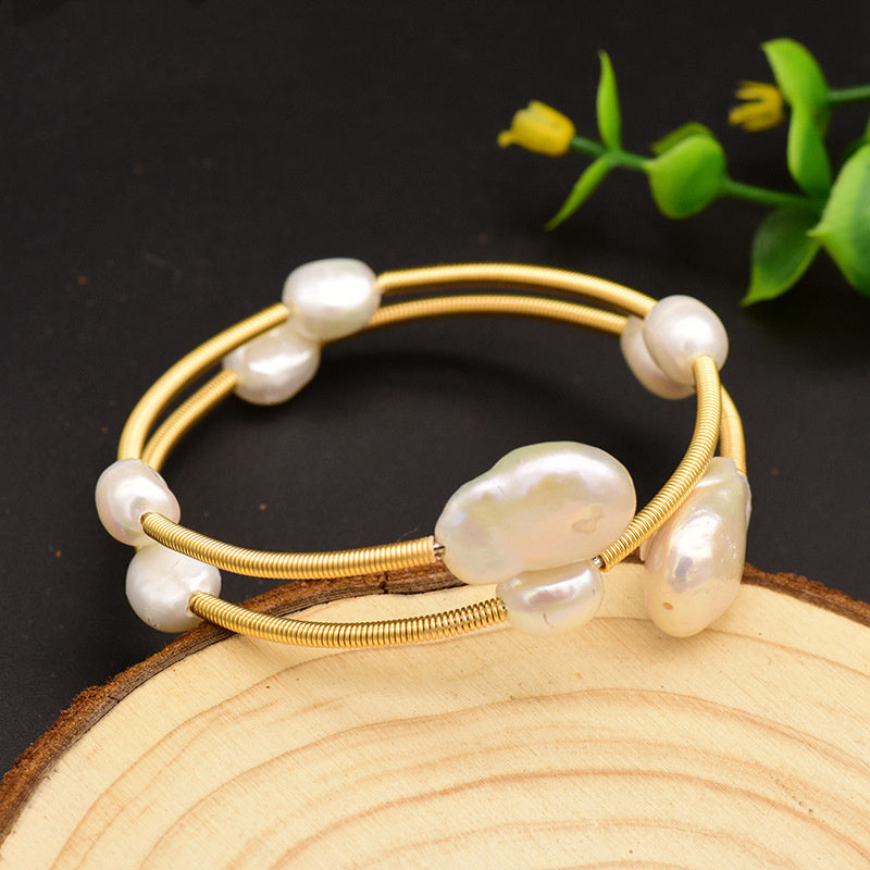 Freshwater Pearl Bangle