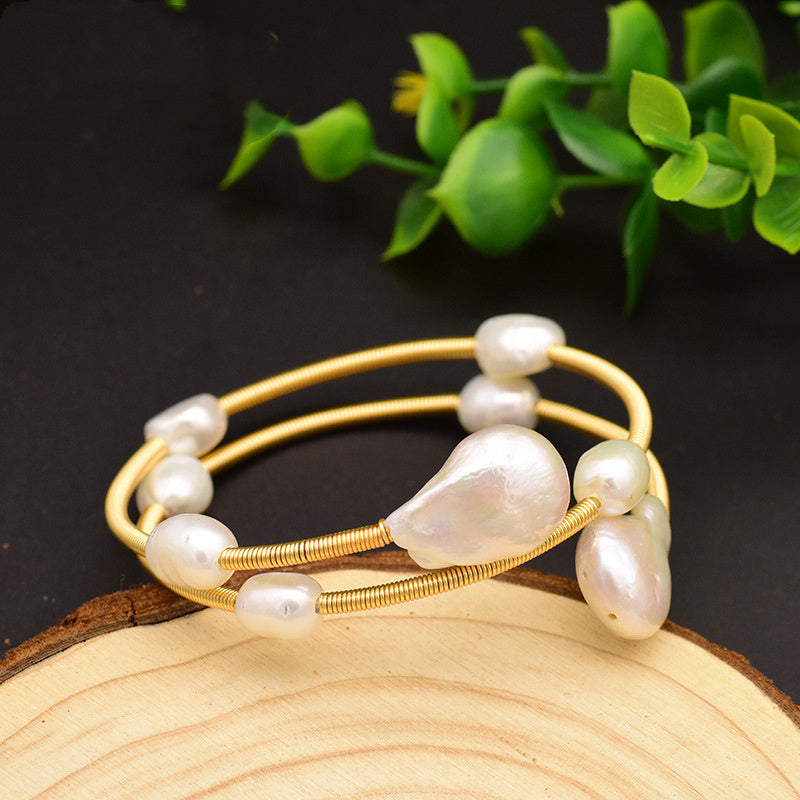 Freshwater Pearl Bangle