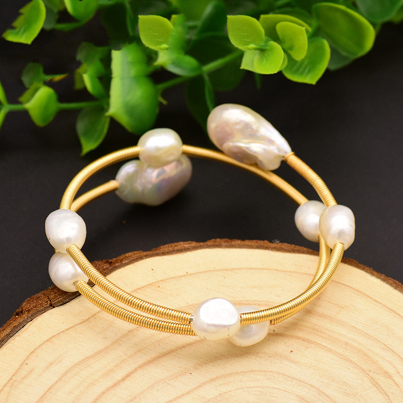 Freshwater Pearl Bangle