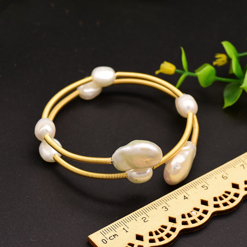 Freshwater Pearl Bangle