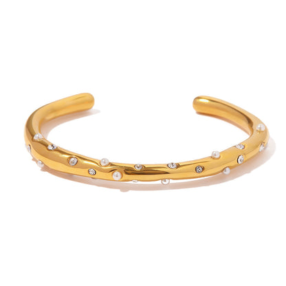 Corisande Gold Bangle