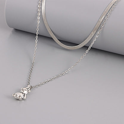 Cute Bear Pendant Necklace