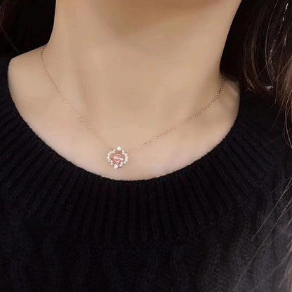 Beating heart necklace