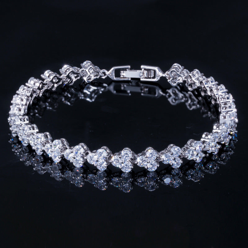 Zircon Super Flash Roman Bracelet