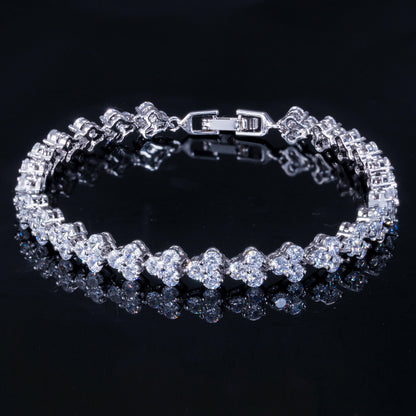 Zircon Super Flash Roman Bracelet