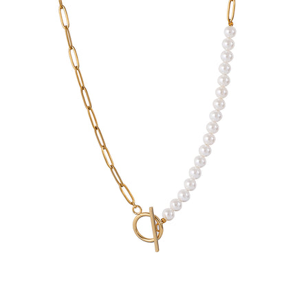 Fashion Pearl Chain Necklace