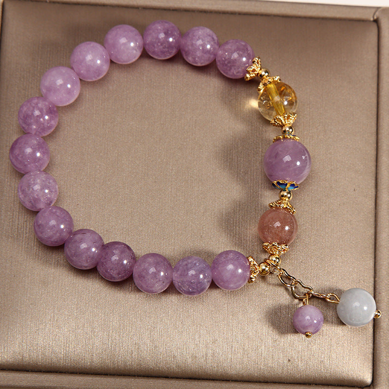 Natural Amethyst Bracelet