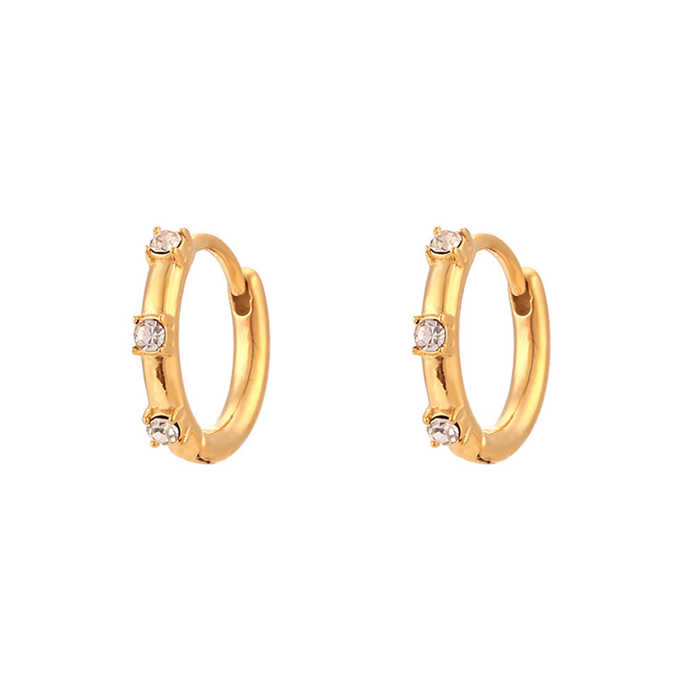 Light Luxury Ear Hoop Earrings