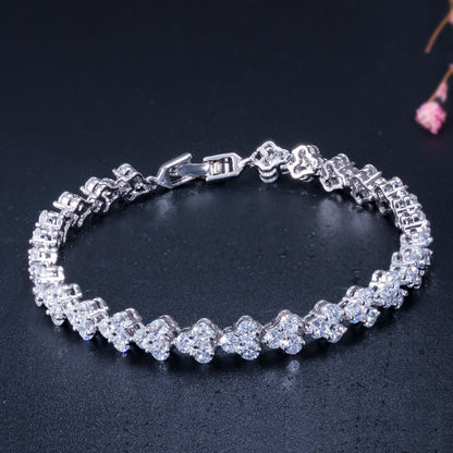 Zircon Super Flash Roman Bracelet