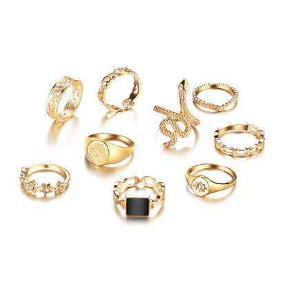 Delicate Joint Ring Set