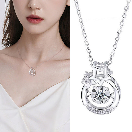 Pulsatile Heart Pendant Necklace