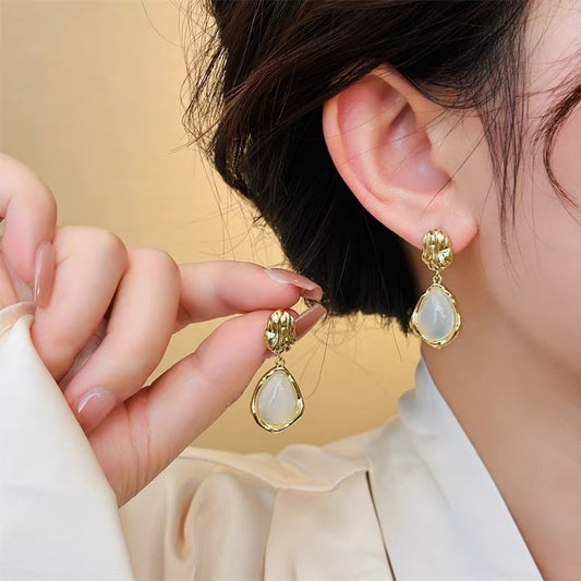 Water Drop Irregular Ear Studs