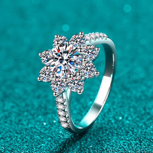 Celestia Moissanite Bloom Ring