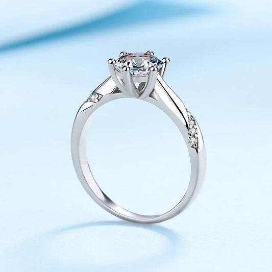 Elysia Moissanite Ring