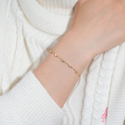 Aurelia Bezel Whisper Bracelet