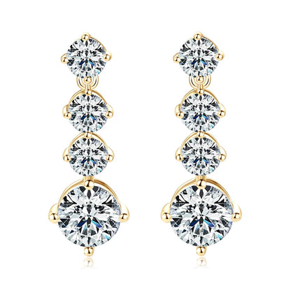 Celesté Cascade Drop Earrings