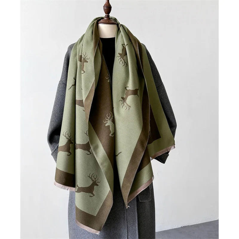 Antlera Mocha Luxe Winter Scarf