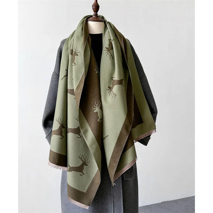 Antlera Mocha Luxe Winter Scarf