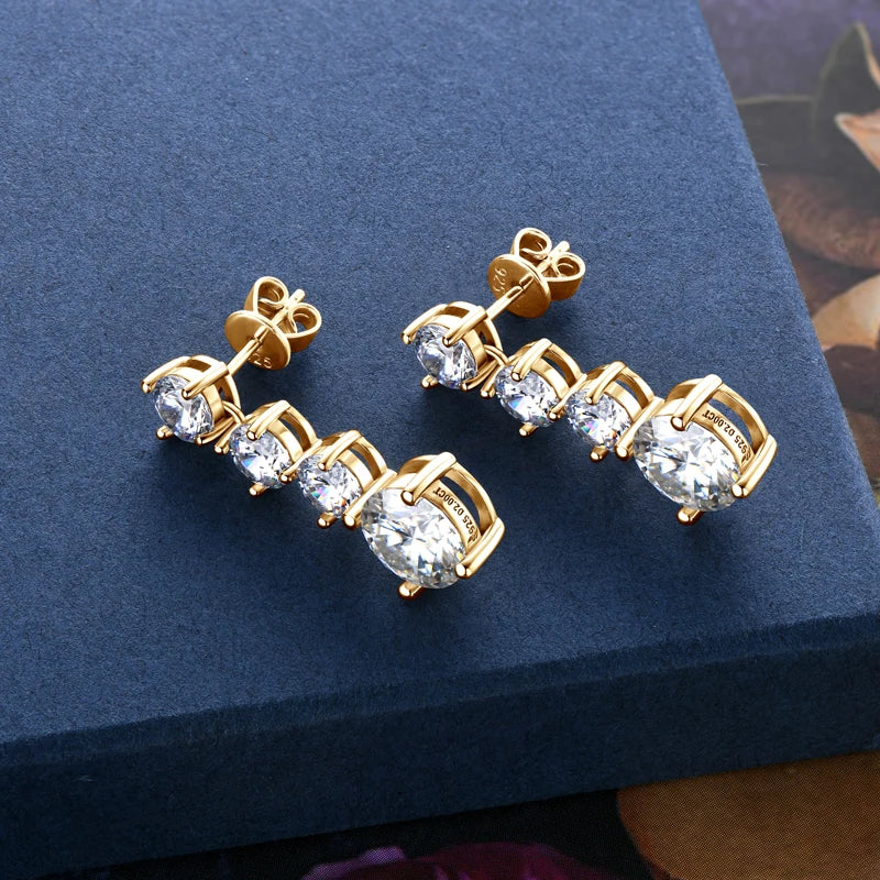 Celesté Cascade Drop Earrings