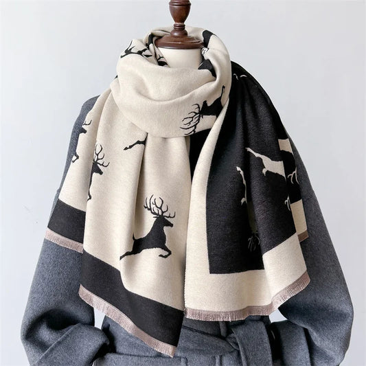Antlera Mocha Luxe Winter Scarf