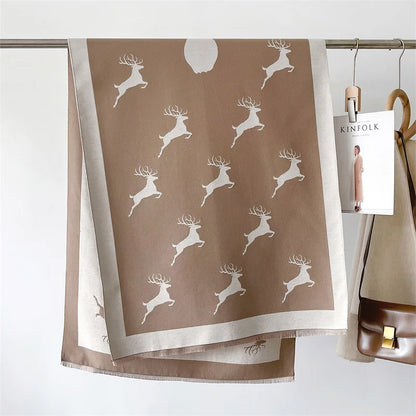 Antlera Mocha Luxe Winter Scarf