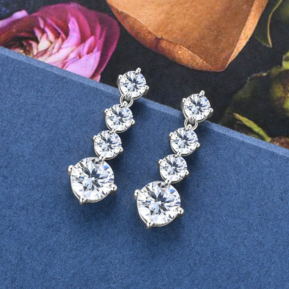 Celesté Cascade Drop Earrings