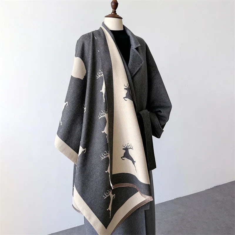 Antlera Mocha Luxe Winter Scarf