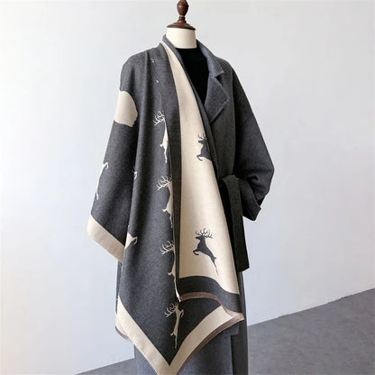 Antlera Mocha Luxe Winter Scarf