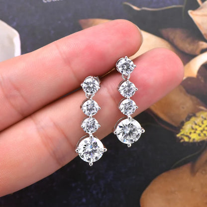 Celesté Cascade Drop Earrings
