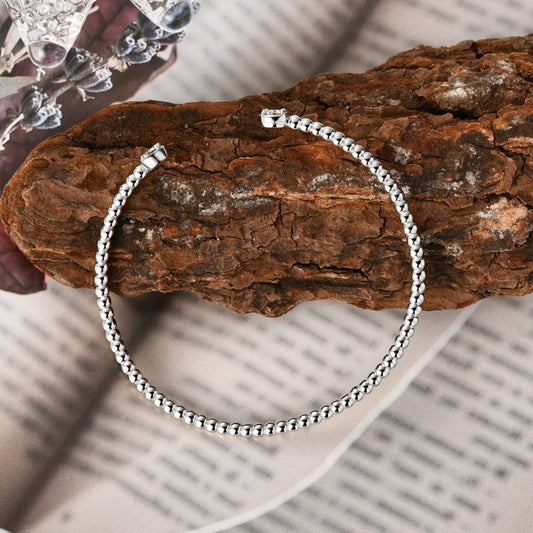 Lucent Embrace Dual Moissanite Bangle