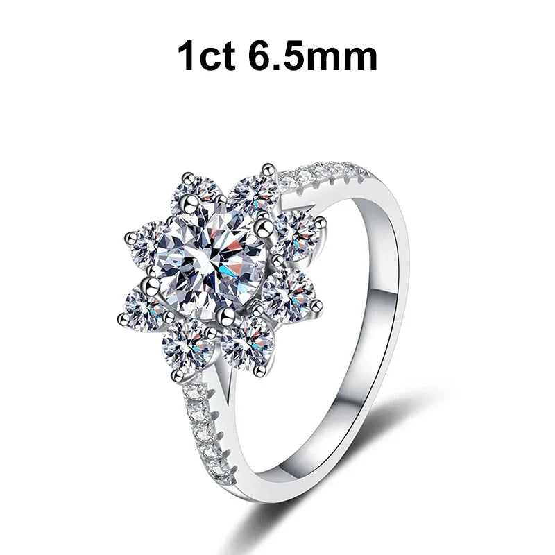 Celestia Moissanite Bloom Ring
