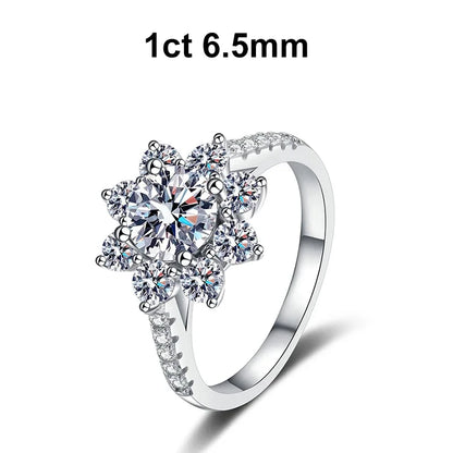Celestia Moissanite Bloom Ring