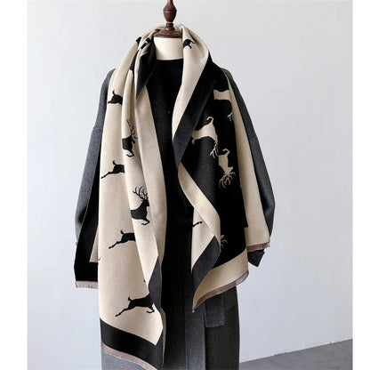 Antlera Mocha Luxe Winter Scarf
