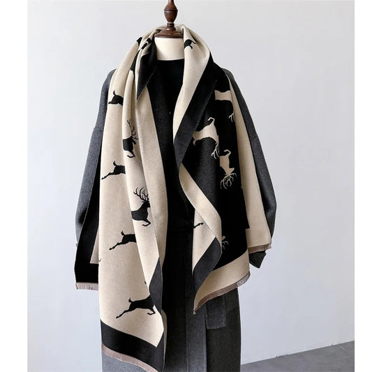 Antlera Mocha Luxe Winter Scarf