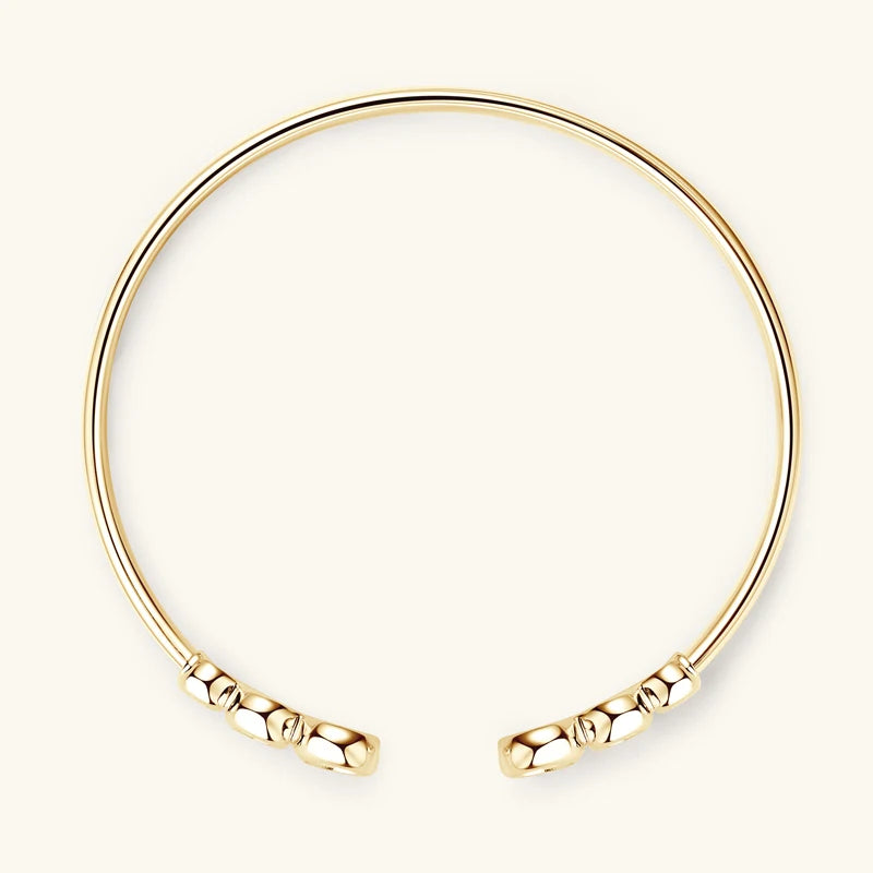 Seyra Moissanite Gradient Bangle Bracelet
