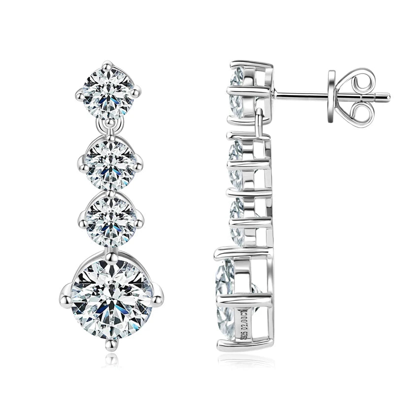 Celesté Cascade Drop Earrings
