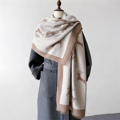 Antlera Mocha Luxe Winter Scarf