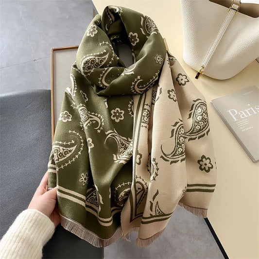 Barone Luxe Oversized Winter Scarf