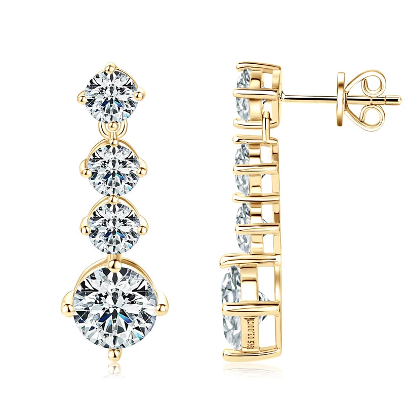 Celesté Cascade Drop Earrings
