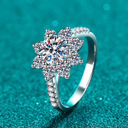 Celestia Moissanite Bloom Ring