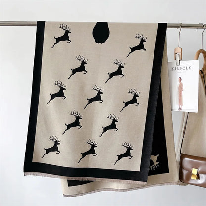 Antlera Mocha Luxe Winter Scarf