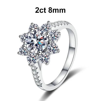 Celestia Moissanite Bloom Ring