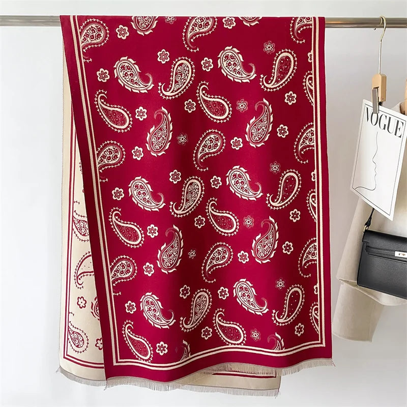 Barone Luxe Oversized Winter Scarf