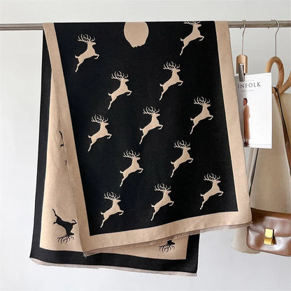 Antlera Mocha Luxe Winter Scarf