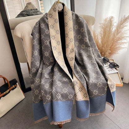 Serein Luxe Cashmere-Feel Winter Scarf
