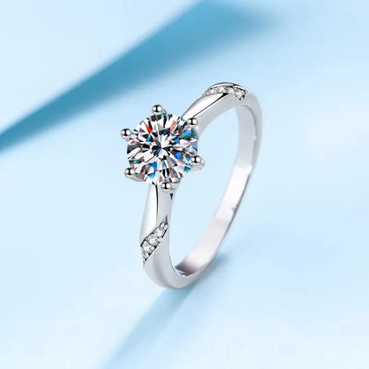 Elysia Moissanite Ring
