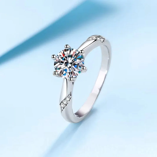 Elysia Moissanite Ring