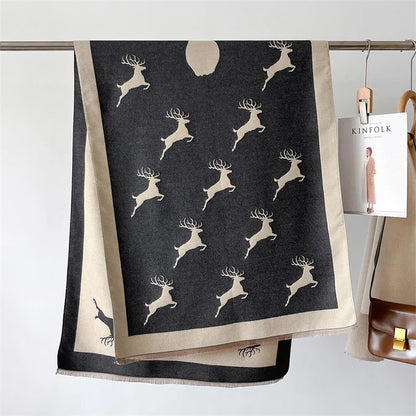 Antlera Mocha Luxe Winter Scarf