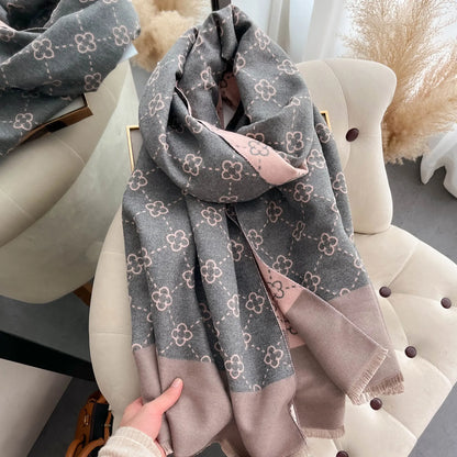 Serein Luxe Cashmere-Feel Winter Scarf